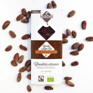 Tableta chocolate negro 65% Perú Eco 80gr - ISABEL