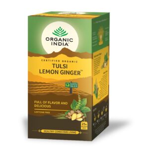 Tulsi Lemon Ginger Eco 25b - ORG. INDIA